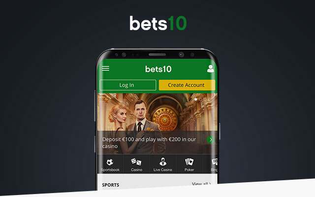 Bets10 Mobil web ve uygulama